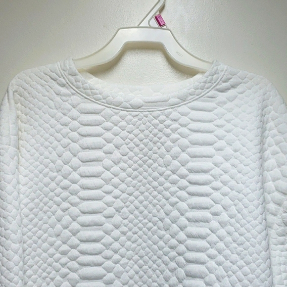 Shape Over/Under White Sweatshirt - Picture 4 of 7